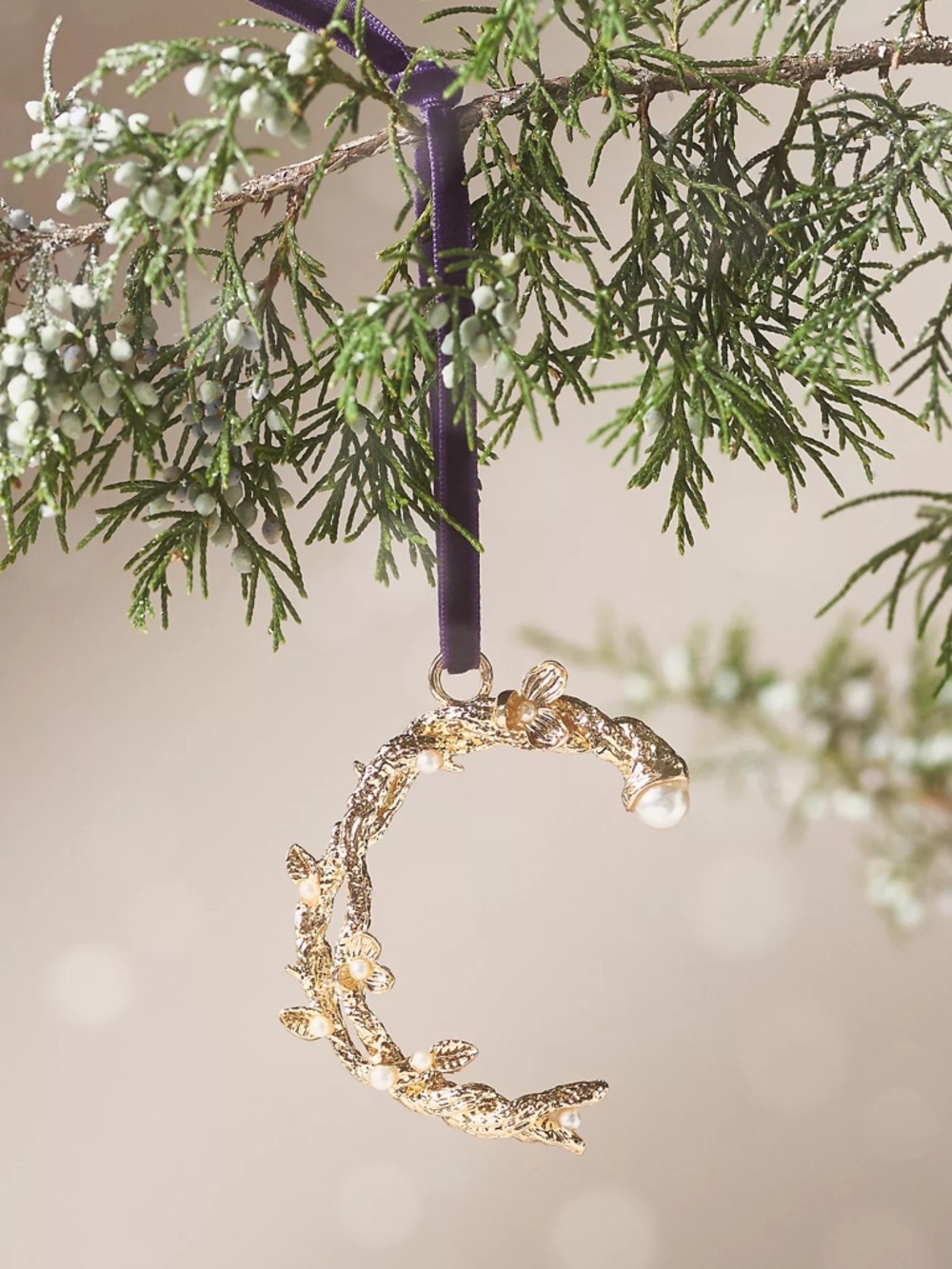 Anthropologie Aurelia Gold Monogram Ornament (C)
NWT
